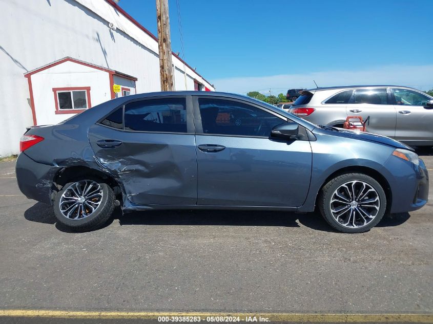 2015 Toyota Corolla S Plus VIN: 2T1BURHE0FC230962 Lot: 39385283