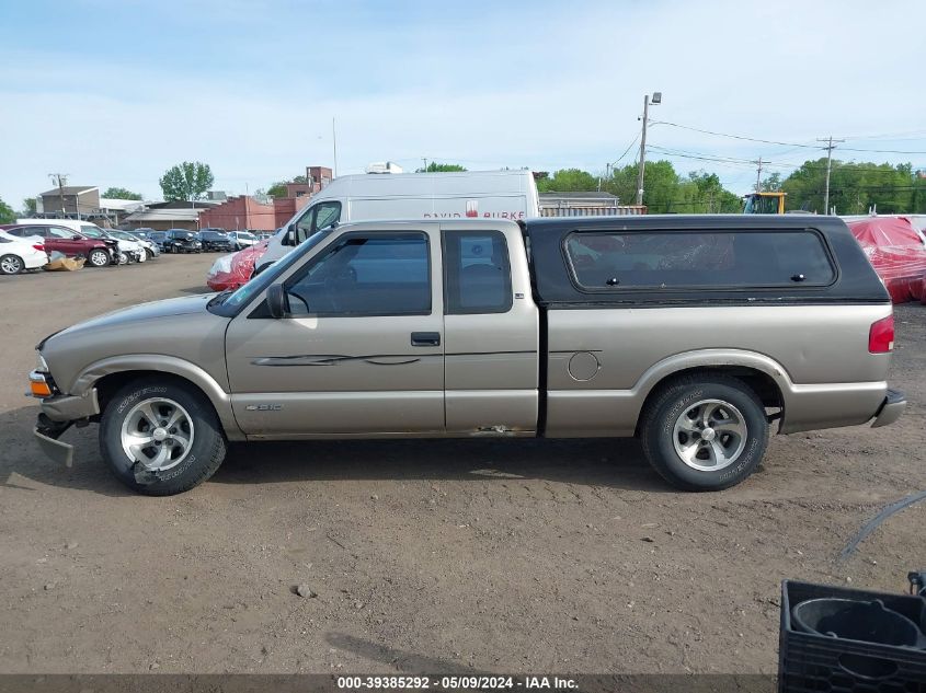 2000 Chevrolet S-10 Ls VIN: 1GCCS19W2Y8300060 Lot: 39385292