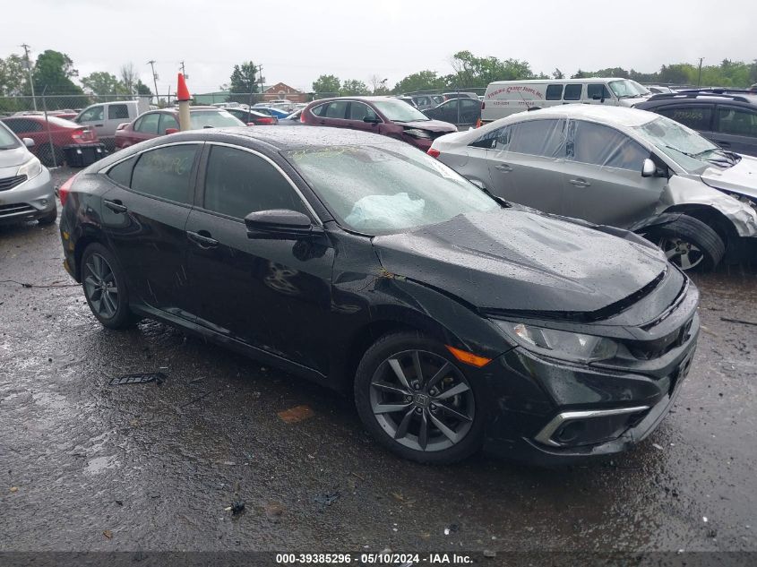 2019 Honda Civic Ex VIN: JHMFC1F38KX004704 Lot: 39385296