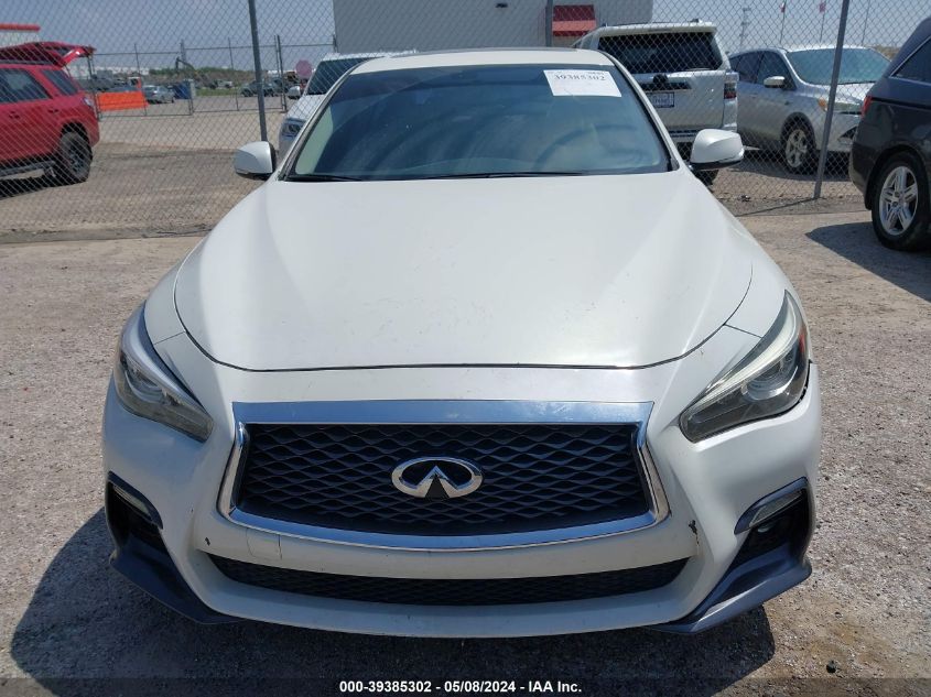 2019 Infiniti Q50 3.0T Luxe VIN: JN1EV7AP7KM516737 Lot: 39385302