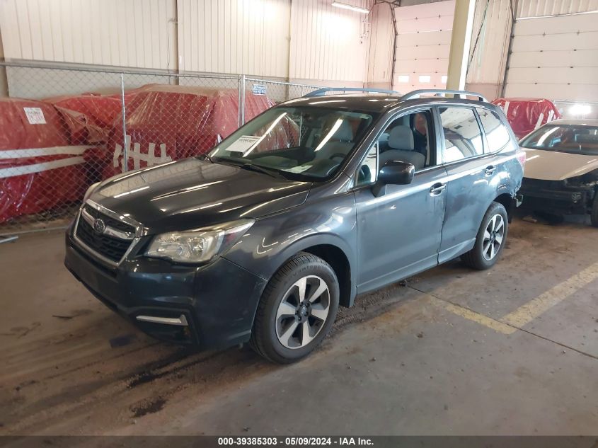 2017 Subaru Forester 2.5I Premium VIN: JF2SJAEC7HH456901 Lot: 39385303