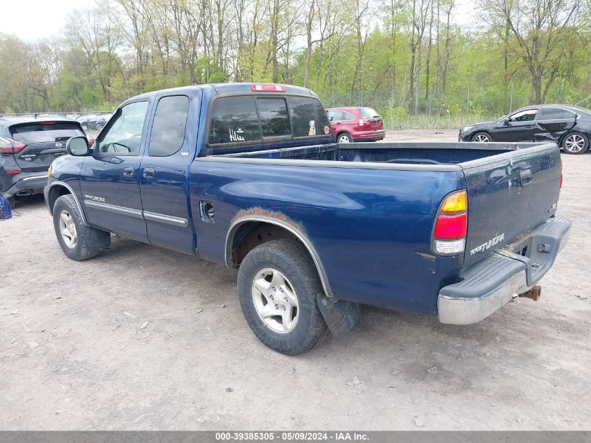 2004 Toyota Tundra Sr5 V8 VIN: 5TBRT341X4S453363 Lot: 39385305