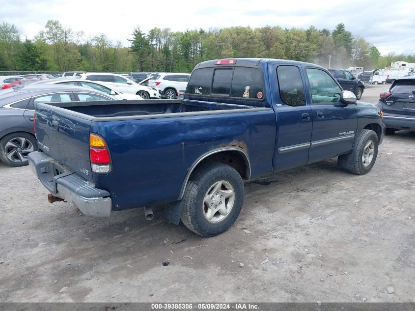 2004 Toyota Tundra Sr5 V8 VIN: 5TBRT341X4S453363 Lot: 39385305