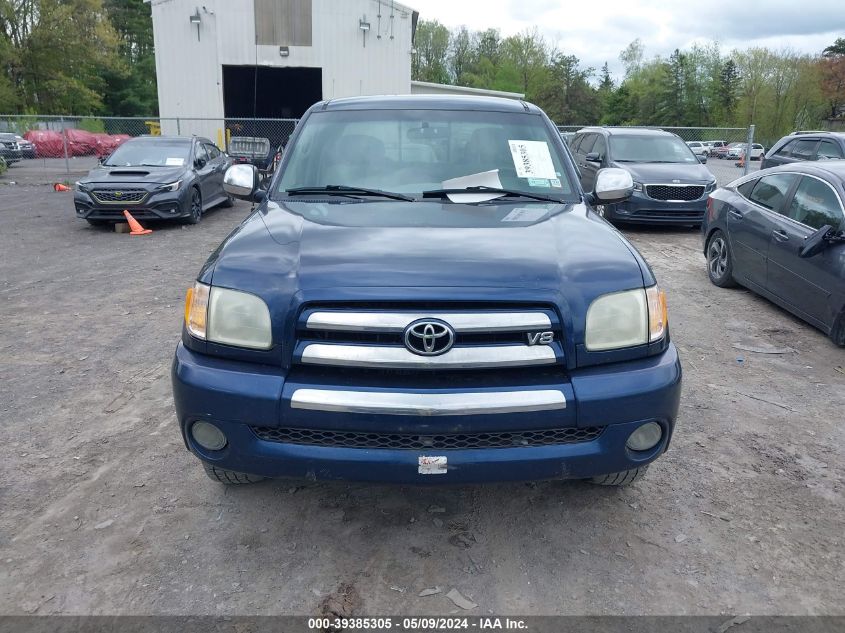 2004 Toyota Tundra Sr5 V8 VIN: 5TBRT341X4S453363 Lot: 39385305