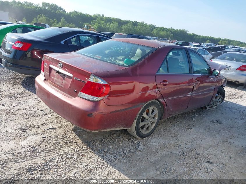 2005 Toyota Camry Xle V6 VIN: 4T1BF30K95U090433 Lot: 39385308