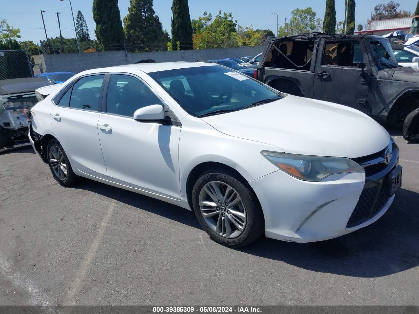 2015 Toyota Camry Se VIN: 4T1BF1FKXFU043134 Lot: 39385309