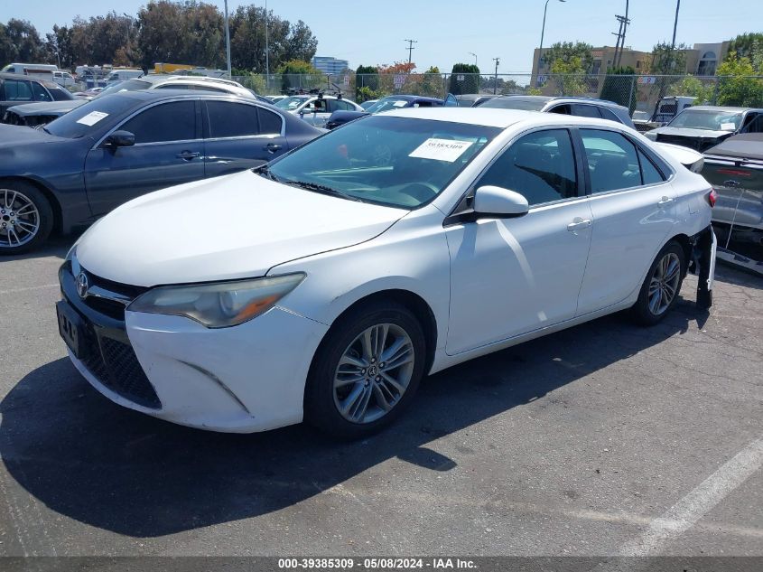 2015 Toyota Camry Se VIN: 4T1BF1FKXFU043134 Lot: 39385309