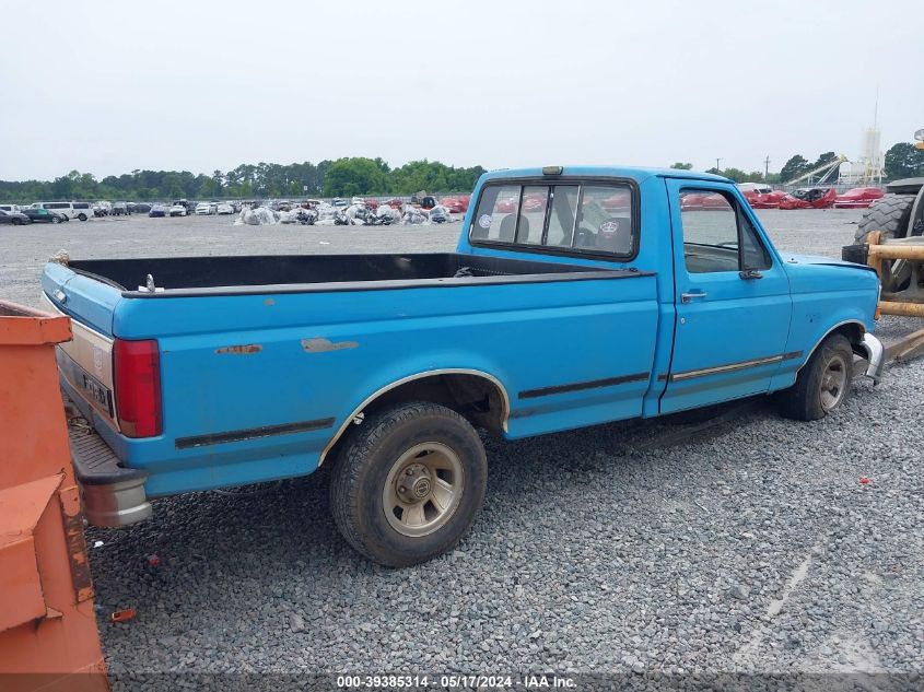 1992 Ford F150 VIN: 1FTEF15N3NNA65093 Lot: 39385314