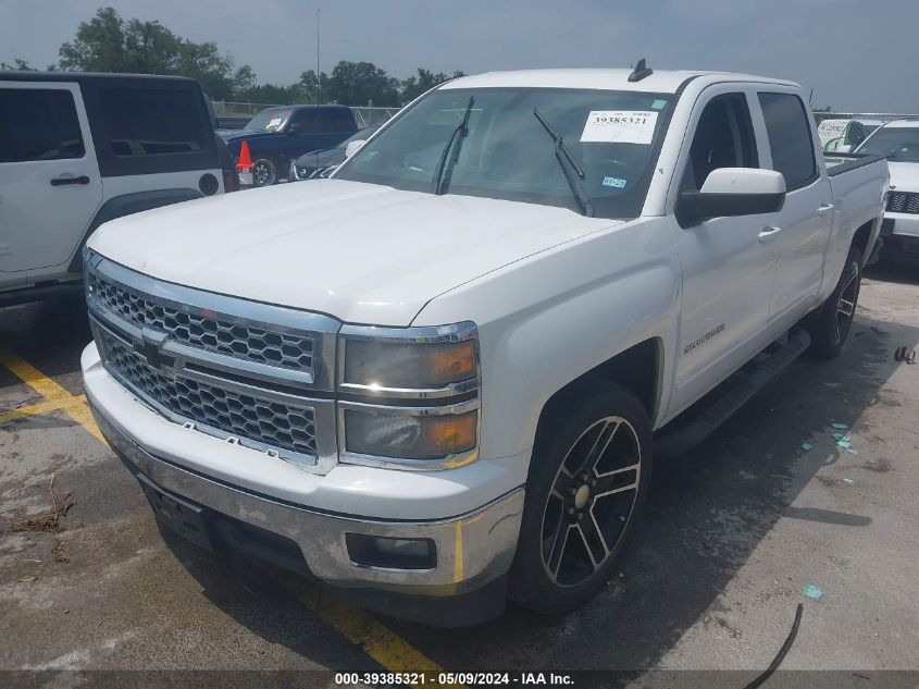 2015 Chevrolet Silverado 1500 1Lt VIN: 3GCPCREC0FG535881 Lot: 39385321