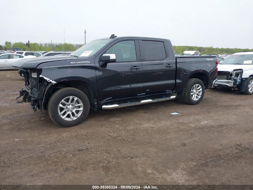 2022 Chevrolet Silverado 1500 4Wd Short Bed Lt With 2Fl VIN: 1GCPDKEK6NZ626700 Lot: 39385324