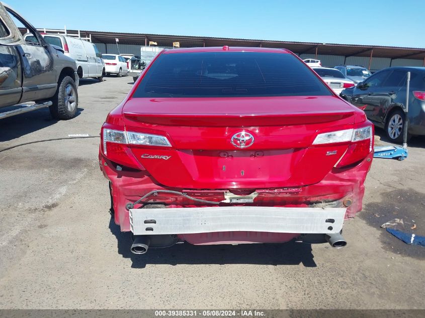 2012 Toyota Camry Se V6 VIN: 4T1BK1FK3CU501667 Lot: 39385331