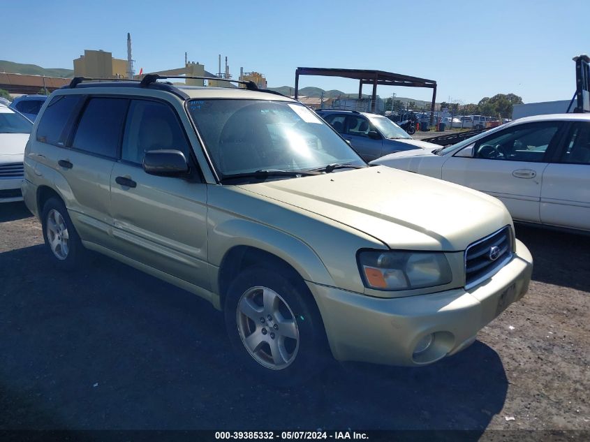 2003 Subaru Forester Xs VIN: JF1SG65613H715532 Lot: 39385332