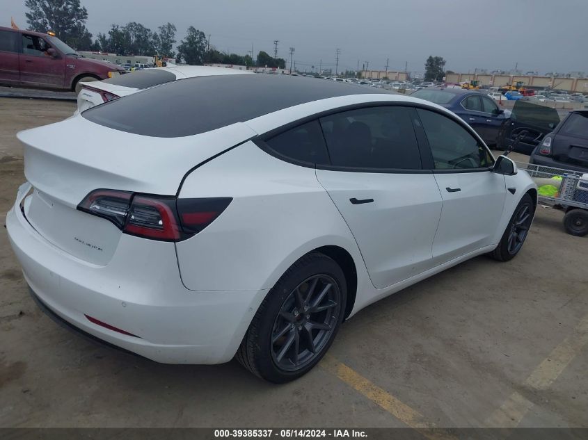 2022 Tesla Model 3 Long Range Dual Motor All-Wheel Drive VIN: 5YJ3E1EB8NF340925 Lot: 39385337