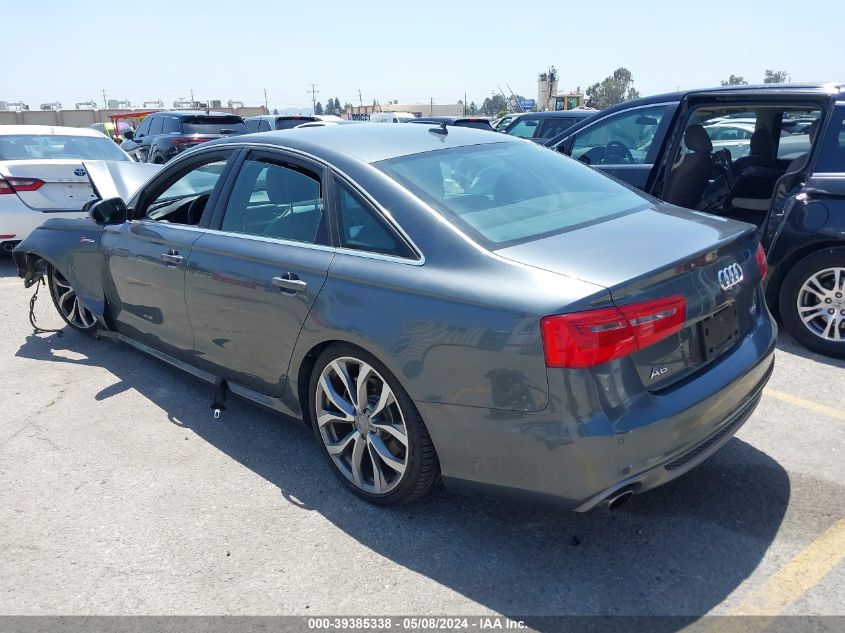 2014 Audi A6 3.0T Premium Plus VIN: WAUHGAFC9EN155076 Lot: 39385338