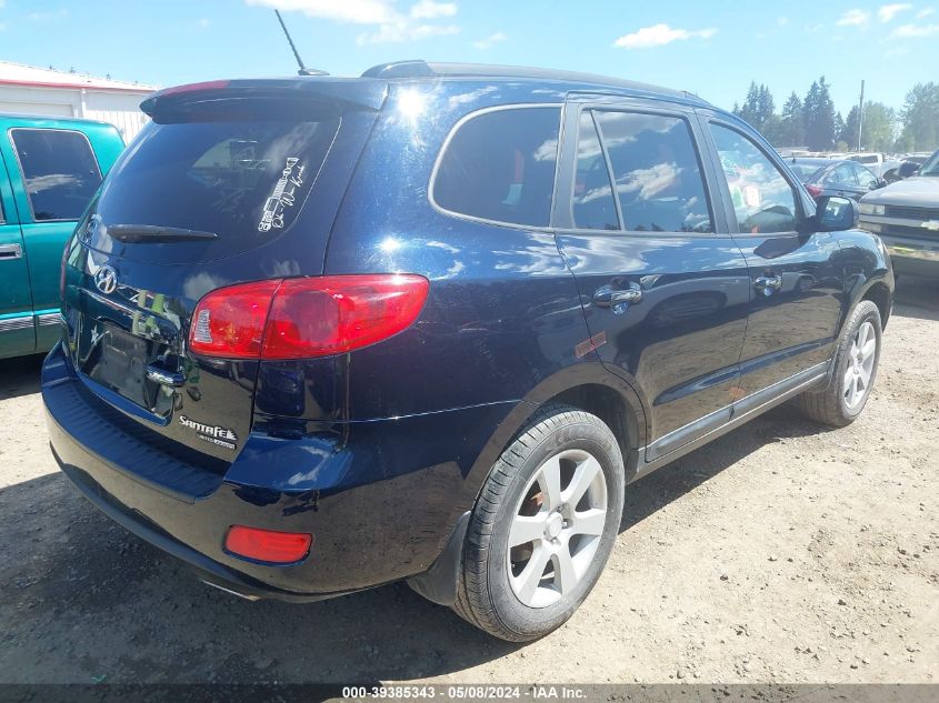 2008 Hyundai Santa Fe Limited/Se VIN: 5NMSH73E58H226922 Lot: 39385343