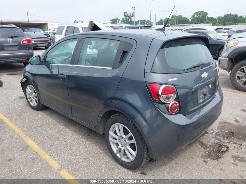 2012 Chevrolet Sonic 2Lt VIN: 1G1JC6SH6C4210108 Lot: 39385350