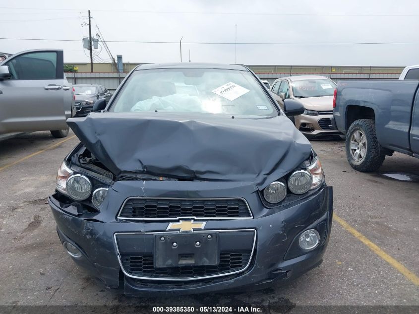 2012 Chevrolet Sonic 2Lt VIN: 1G1JC6SH6C4210108 Lot: 39385350