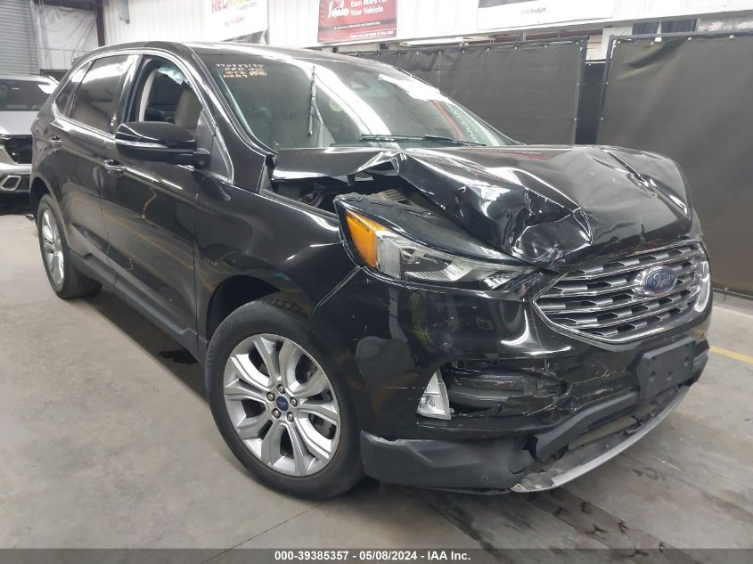 2021 Ford Edge Titanium VIN: 2FMPK4K90MBA20289 Lot: 39385357