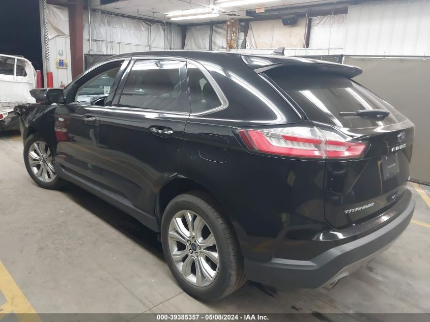 2021 Ford Edge Titanium VIN: 2FMPK4K90MBA20289 Lot: 39385357