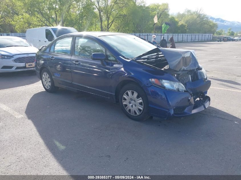 2009 Honda Civic Gx VIN: 1HGFA46549L001182 Lot: 39385377