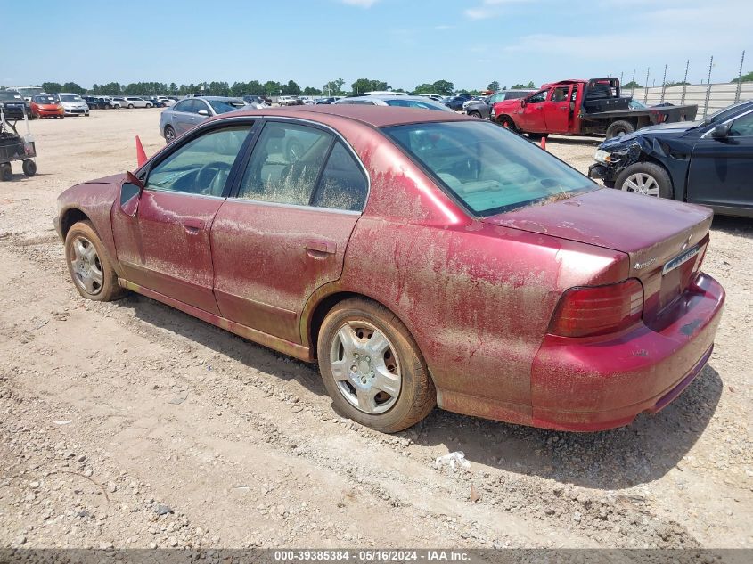 2000 Mitsubishi Galant Es VIN: 4A3AA46G8YE055269 Lot: 39385384