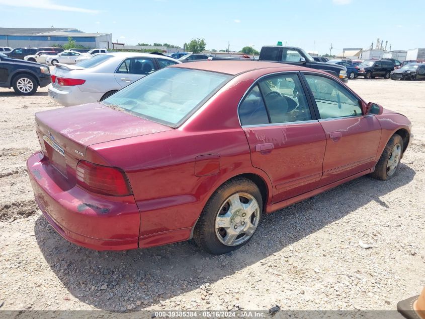 2000 Mitsubishi Galant Es VIN: 4A3AA46G8YE055269 Lot: 39385384