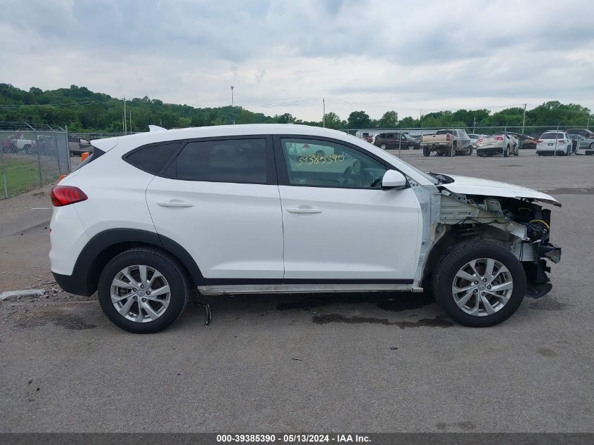 2019 Hyundai Tucson Se VIN: KM8J23A40KU035100 Lot: 39385390