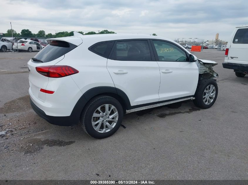 2019 Hyundai Tucson Se VIN: KM8J23A40KU035100 Lot: 39385390