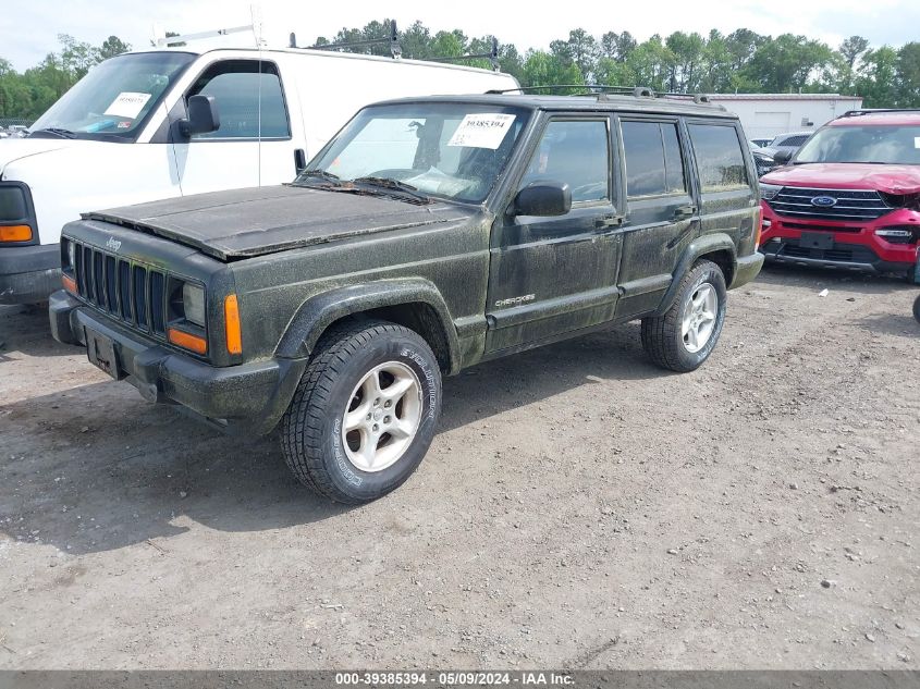 2001 Jeep Cherokee Sport VIN: 1J4FF48S11L603572 Lot: 39385394