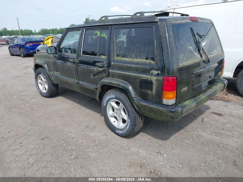 2001 Jeep Cherokee Sport VIN: 1J4FF48S11L603572 Lot: 39385394