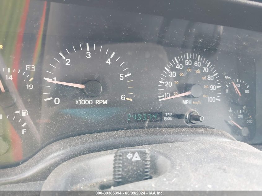 2001 Jeep Cherokee Sport VIN: 1J4FF48S11L603572 Lot: 39385394