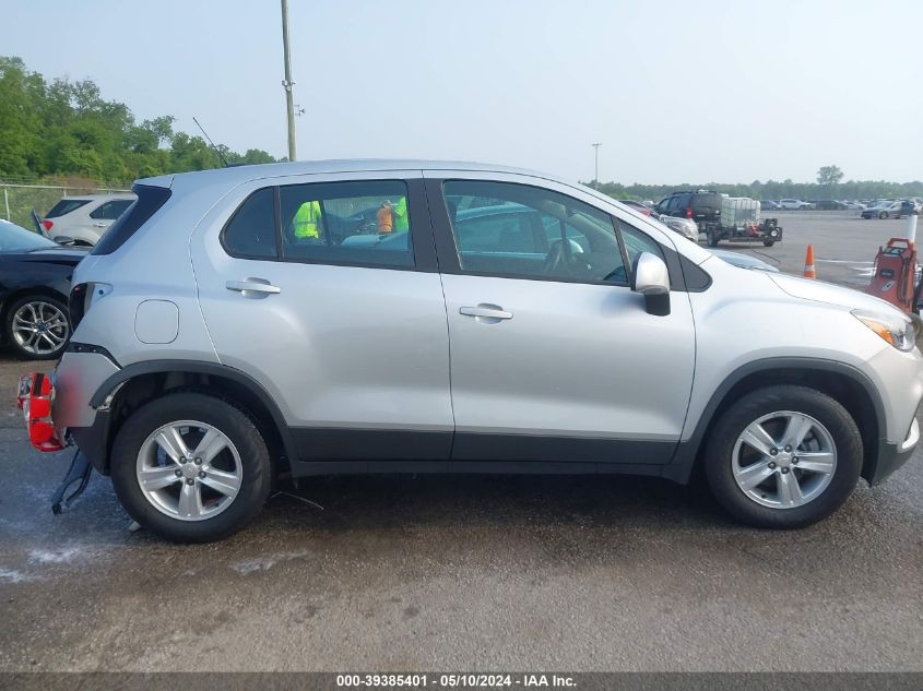 2020 Chevrolet Trax Fwd Ls VIN: 3GNCJKSB8LL281001 Lot: 39385401