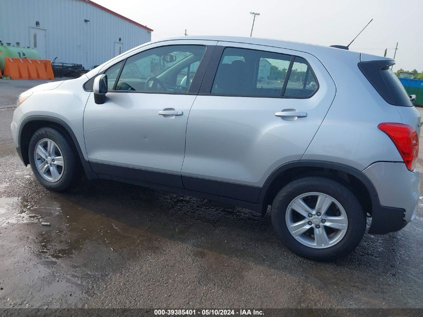 2020 Chevrolet Trax Fwd Ls VIN: 3GNCJKSB8LL281001 Lot: 39385401