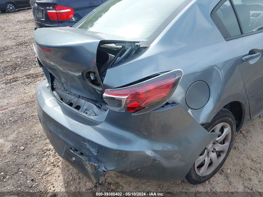 2013 Mazda Mazda3 I Sport VIN: JM1BL1U8XD1705538 Lot: 39385402