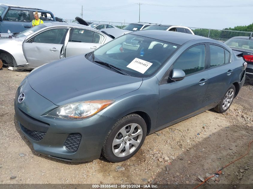 2013 Mazda Mazda3 I Sport VIN: JM1BL1U8XD1705538 Lot: 39385402