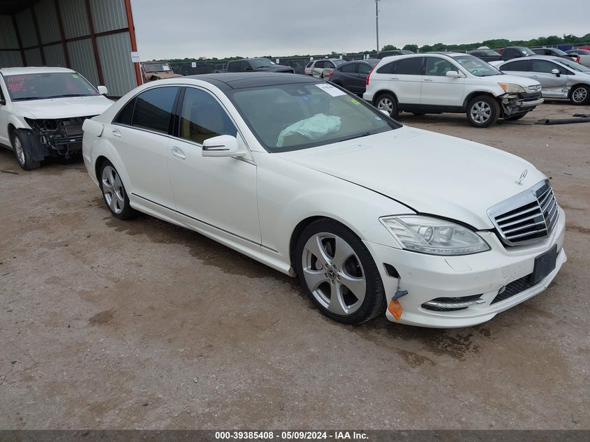 2010 Mercedes-Benz S 550 VIN: WDDNG7BBXAA338886 Lot: 39385408