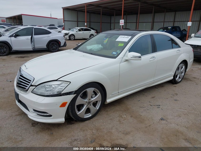 2010 Mercedes-Benz S 550 VIN: WDDNG7BBXAA338886 Lot: 39385408