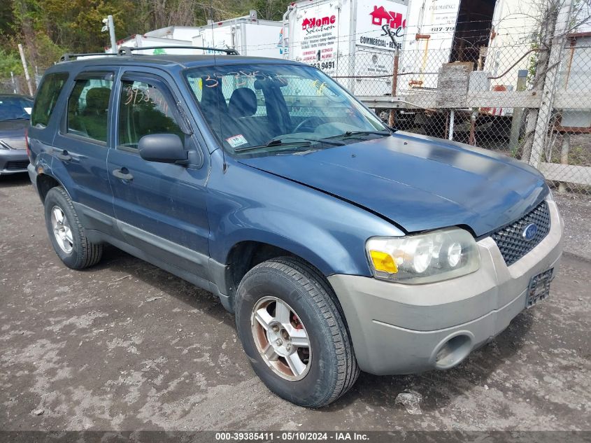 2005 Ford Escape Xls VIN: 1FMYU92Z55KB10542 Lot: 39385411