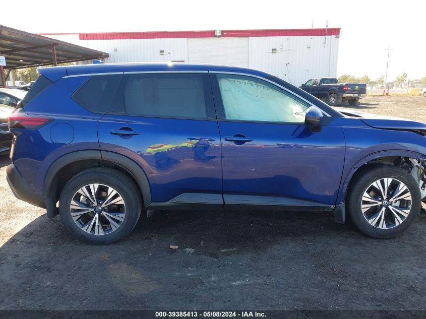 2021 Nissan Rogue Sv Fwd VIN: 5N1AT3BA5MC810372 Lot: 39385413