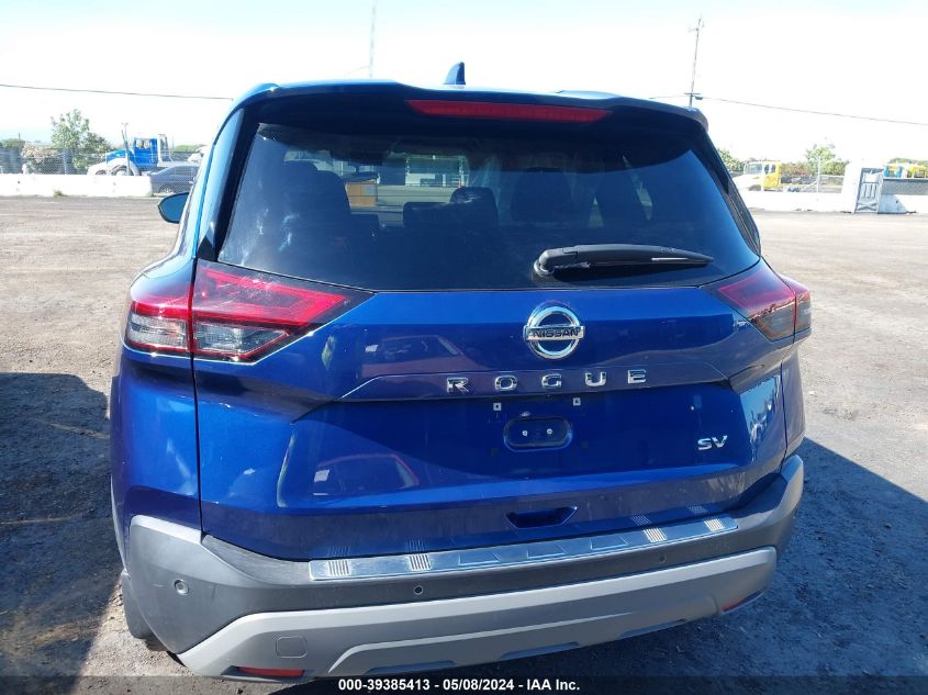 2021 Nissan Rogue Sv Fwd VIN: 5N1AT3BA5MC810372 Lot: 39385413