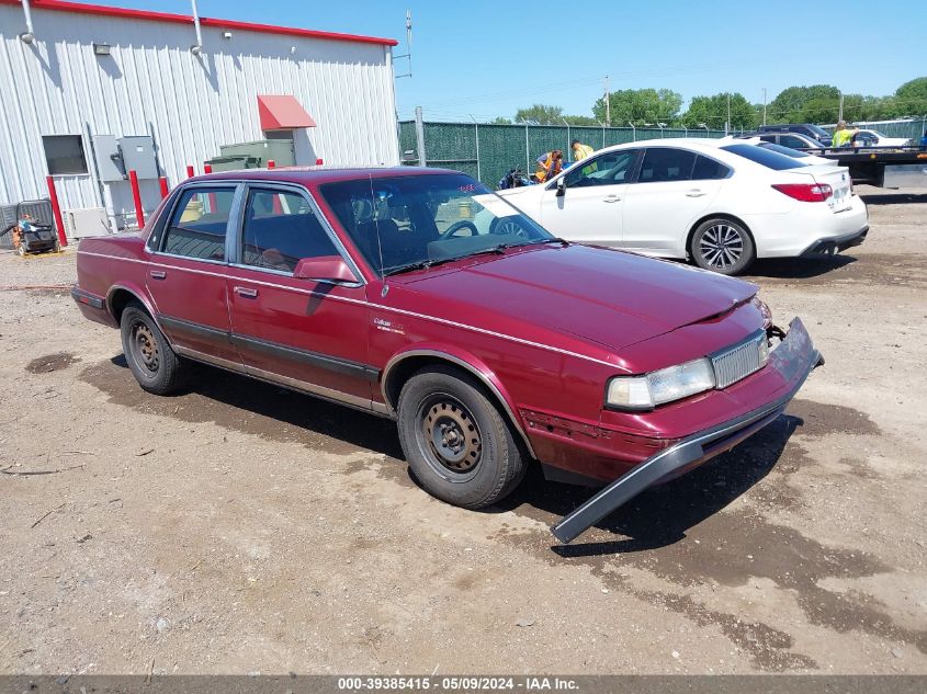 1989 Oldsmobile Cutlass Ciera Sl VIN: 2G3AM51W4K2395181 Lot: 39385415