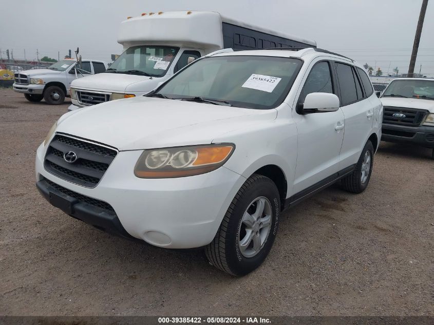 2007 Hyundai Santa Fe Gls VIN: 5NMSG13D57H123280 Lot: 39385422