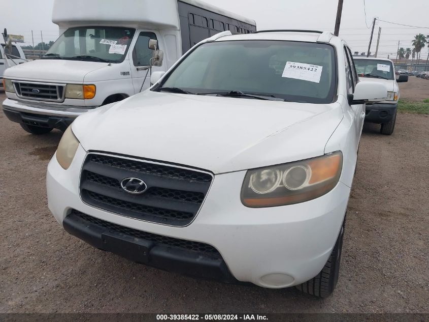 2007 Hyundai Santa Fe Gls VIN: 5NMSG13D57H123280 Lot: 39385422