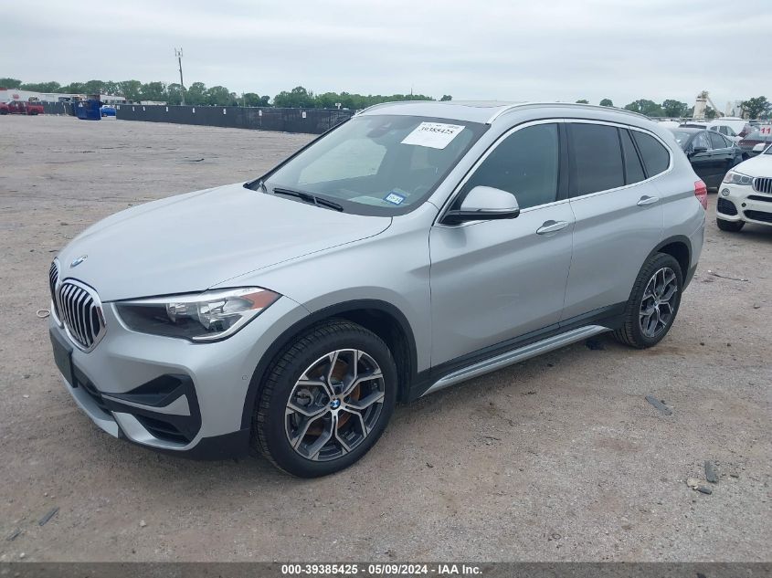 2021 BMW X1 Sdrive28I VIN: WBXJG7C06M5S21165 Lot: 39385425