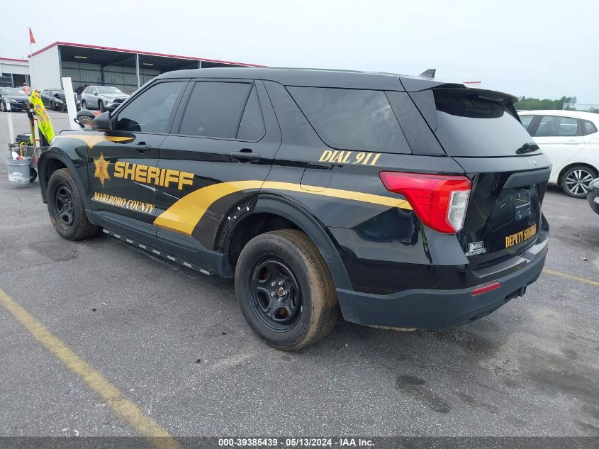 2022 Ford Police Interceptor Utility VIN: 1FM5K8AB3NGB71463 Lot: 39385439