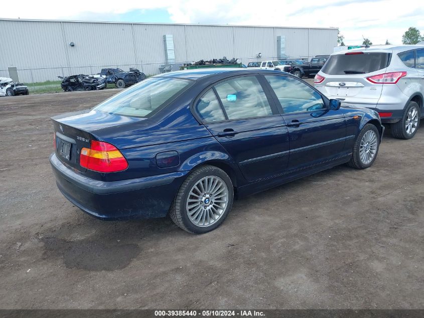 2002 BMW 325Xi VIN: WBAEU33472PF57038 Lot: 39385440