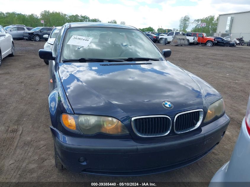 2002 BMW 325Xi VIN: WBAEU33472PF57038 Lot: 39385440