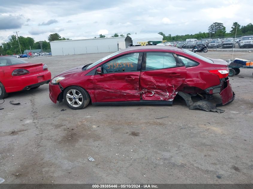 2014 Ford Focus Se VIN: 1FADP3F22EL458576 Lot: 39385446