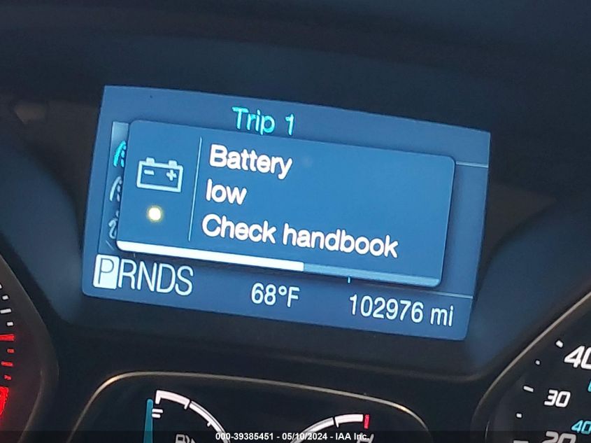 2012 Ford Focus Se VIN: 1FAHP3K2XCL266214 Lot: 39385451