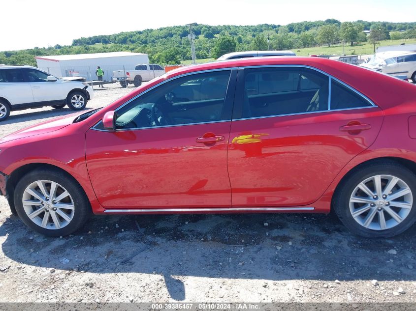 2012 Toyota Camry Xle VIN: 4T4BF1FK8CR216182 Lot: 39385457